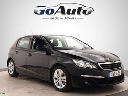 Svart Begagnad 2013 Peugeot 308 Halvkombi | 58 500 kr