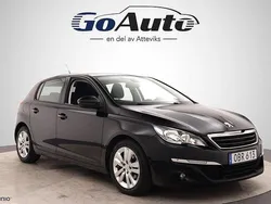 Svart Begagnad 2013 Peugeot 308 Halvkombi | 58 500 kr (Dyr)