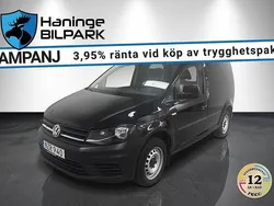 Svart Begagnad 2016 VW Caddy Minibuss | 99 900 kr (Bra pris)