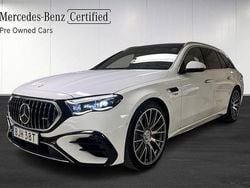Vit Begagnad 2025 Mercedes E53 AMG Premium Plus Kombi | 1 199 900 kr