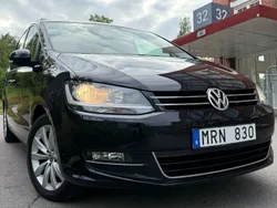 Svart Begagnad 2011 VW Sharan Minibuss | 94 900 kr (Marknadspris)