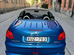 Blå Begagnad 2006 Peugeot 206 CC Cab | 40 000 kr (Marknadspris)