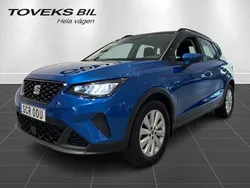 Blå (sapphire blue metallic mi) Begagnad 2023 Seat Arona SUV | 199 000 kr (Marknadspris)