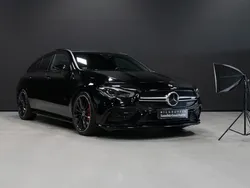 Svart Begagnad 2022 Mercedes CLA35 AMG Shooting Brake AMG Kombi | 479 000 kr
