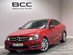 Ljusröd Begagnad 2011 Mercedes C220 AMG Sportkupé | 139 900 kr (Lite dyr)