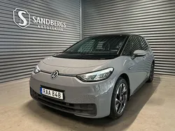 Grå Begagnad 2022 VW ID.3 Pro Performance Halvkombi | 259 500 kr (Bra pris)