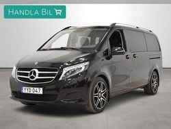 Svart Begagnad 2018 Mercedes V220 Minibuss | 359 900 kr (Bra pris)