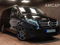 Svart Begagnad 2018 Mercedes V220 Minibuss | 398 500 kr (Bra pris)