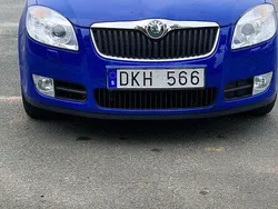 Blå Begagnad 2010 Skoda Fabia Kombi | 65 000 kr (Dyr)
