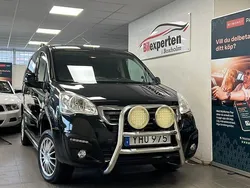 Svart Begagnad 2017 Peugeot Partner Minibuss | 114 900 kr (Marknadspris)