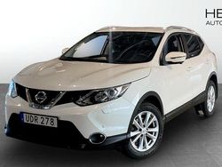 Vit (white) Begagnad 2017 Nissan Qashqai SUV | 159 900 kr (Bra pris)
