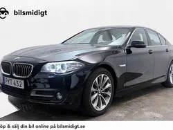 Svart Begagnad 2015 BMW 530 Sedan | 269 800 kr (Dyr)