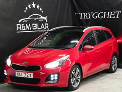 Röd Begagnad 2016 Kia Ceed GT-Line Halvkombi | 104 800 kr (Marknadspris)