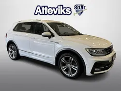 Vit Begagnad 2017 VW Tiguan R-line SUV | 229 900 kr (Dyr)