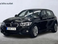 Svart Begagnad 2015 BMW 116 M Sport Halvkombi | 129 900 kr (Marknadspris)