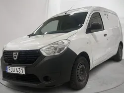 Vit Begagnad 2017 Dacia Dokker Van | 49 000 kr