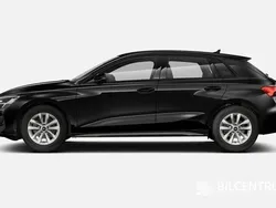 Svart Ny 2025 Audi A3 Sportback Premium Halvkombi | 379 300 kr (Marknadspris)