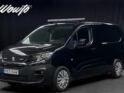 Svart Begagnad 2020 Peugeot Partner Minibuss | 209 800 kr (Lite dyr)