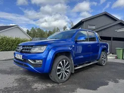 Blå Begagnad 2017 VW Amarok Highline Pickup | 295 000 kr (Marknadspris)