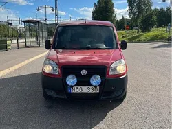 Röd Begagnad 2008 Fiat Doblò Minibuss | 23 000 kr (Marknadspris)