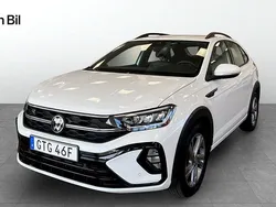 Vit (pure white) Begagnad 2024 VW Taigo IQ Drive SUV | 274 900 kr (Lite dyr)