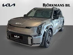 Grå (/dfg/ pebble gray m) Ny 2025 Kia EV9 GT-Line SUV | 889 900 kr