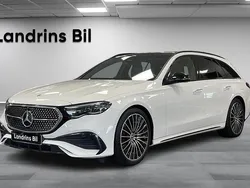 Vit Begagnad 2023 Mercedes E300 AMG Kombi | 649 000 kr (Marknadspris)