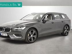 Mörkgrå Begagnad 2021 Volvo V60 Inscription Kombi | 329 900 kr (Bra pris)