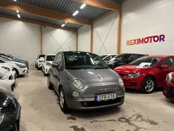 Grå Begagnad 2014 Fiat 500 Lounge Halvkombi | 69 900 kr (Marknadspris)