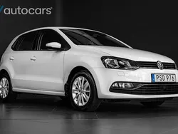 Vit Begagnad 2014 VW Polo Halvkombi | 158 000 kr (Dyr)