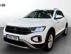 Vit (pure white) Begagnad 2022 VW T-Roc Life SUV | 239 500 kr (Bra pris)