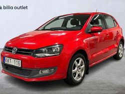 Röd Begagnad 2010 VW Polo Halvkombi | 54 000 kr (Bra pris)