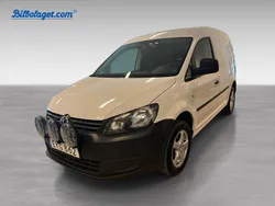 Vit Begagnad 2015 VW Caddy Minibuss | 89 000 kr (Marknadspris)