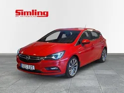 Röd Begagnad 2015 Opel Astra Dynamic Halvkombi | 104 900 kr (Marknadspris)