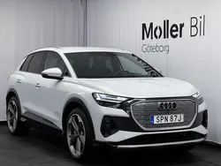 Glaciärvit metallic Begagnad 2024 Audi Q4 e-tron Advanced Plus SUV | 584 900 kr (Dyr)