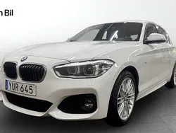 Vit Begagnad 2018 BMW 118 M Sport Halvkombi | 219 900 kr (Lite dyr)