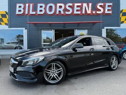 Svart Begagnad 2017 Mercedes CLA180 Shooting Brake AMG Kombi | 195 000 kr (Lite dyr)