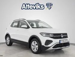 Vit Begagnad 2023 VW T-Cross Life SUV | 214 900 kr (Marknadspris)