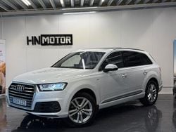 Vit Begagnad 2016 Audi Q7 S-Line SUV | 257 900 kr (Bra pris)
