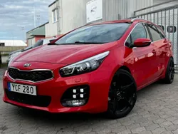 Röd Begagnad 2016 Kia Ceed Sportswagon GT-Line Kombi | 89 900 kr (Marknadspris)
