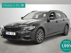 Svart Begagnad 2020 BMW 330e M Sport Kombi | 319 900 kr (Lite dyr)