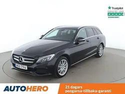 Svart Begagnad 2015 Mercedes C220 Avantgarde Kombi | 176 000 kr (Marknadspris)