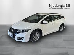 Vit Begagnad 2015 Honda Civic Elegance Kombi | 134 900 kr (Marknadspris)