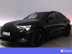 Svart Begagnad 2022 Audi e-tron Sportback S-Line SUV | 461 900 kr (Marknadspris)