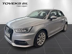 Silver (florettsilver metall) Begagnad 2016 Audi A1 Sportback Admired Halvkombi | 114 900 kr (Bra pris)