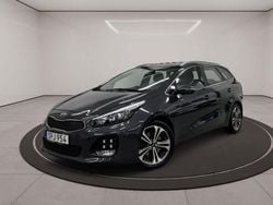 Mörkgrå (grå metallic) Begagnad 2017 Kia Ceed Sportswagon GT-Line Kombi | 129 900 kr (Marknadspris)