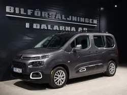 Grå Begagnad 2018 Citroën Berlingo PureTech Minibuss | 199 000 kr (Marknadspris)