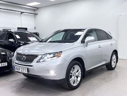 Silvermetallic Begagnad 2011 Lexus RX450h Luxury Line SUV | 179 900 kr (Marknadspris)