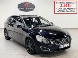 Svart Begagnad 2012 Volvo V60 Momentum Kombi | 89 000 kr (Marknadspris)