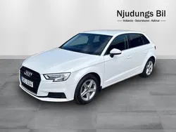 Vit Begagnad 2018 Audi A3 Sportback Proline Halvkombi | 149 900 kr (Marknadspris)